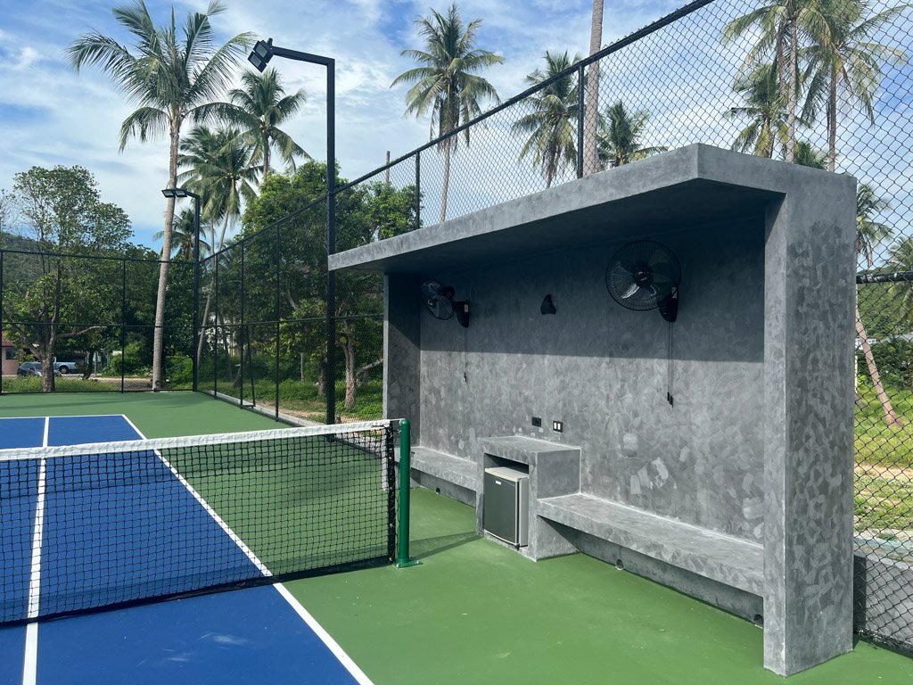 Tennis court at Padel Samui