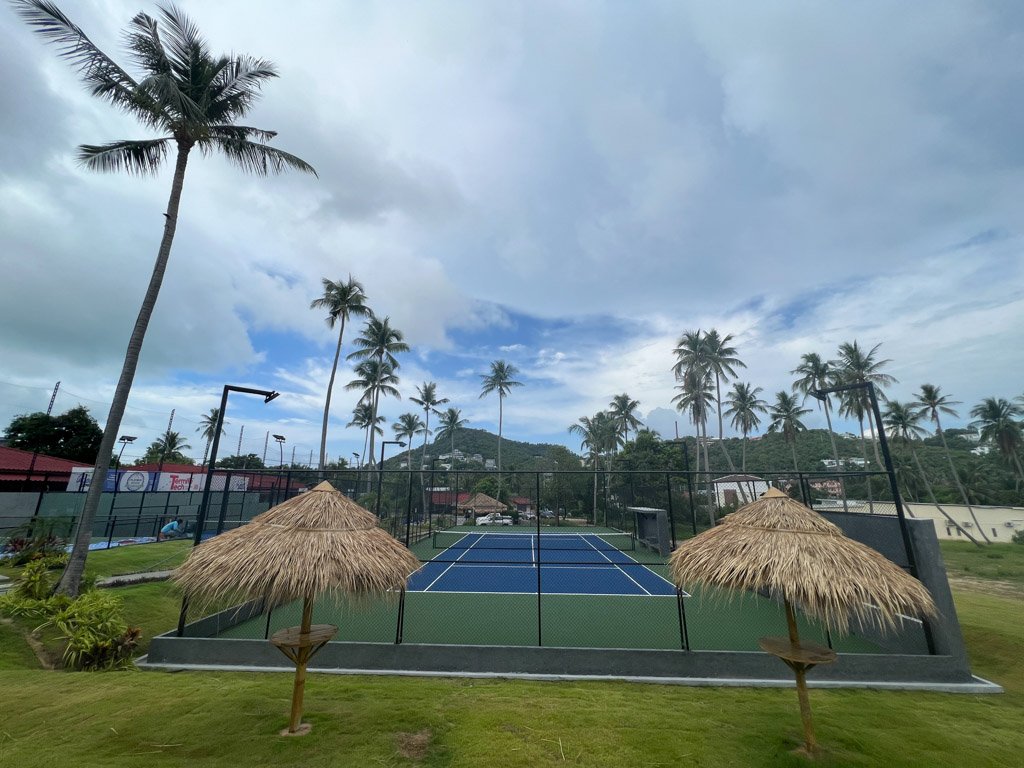 Tennis court at Padel Samui