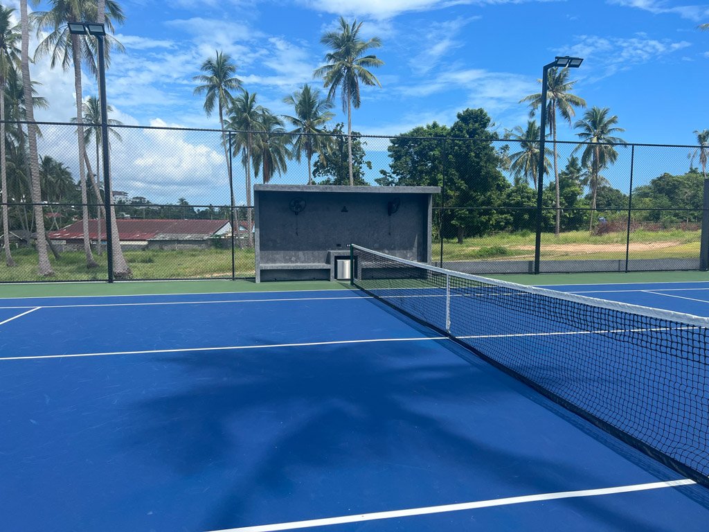 Tennis court at Padel Samui